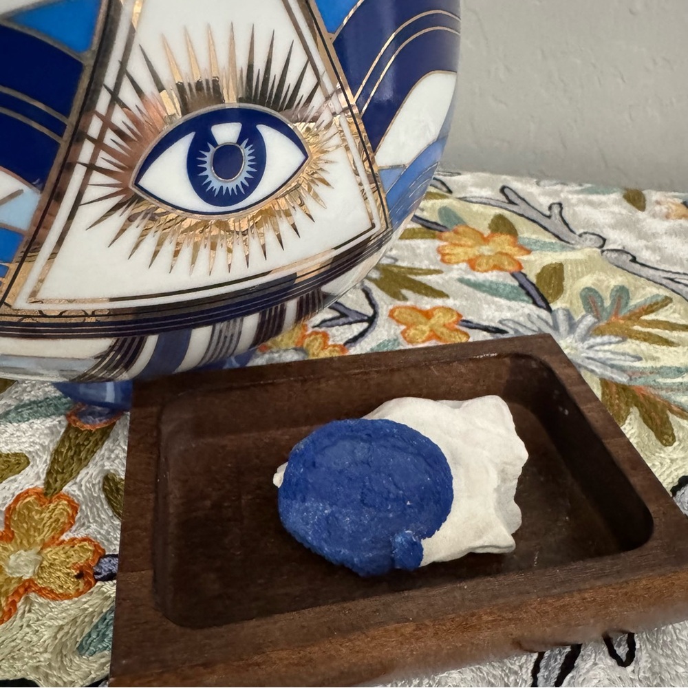 Azurite Sun Mineral Specimen